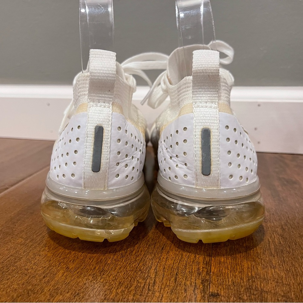 Nike Air VaporMax 2 White Pure Platinum 942843-100 Ladies Shoes - Women’s 8 - Picture 8 of 9